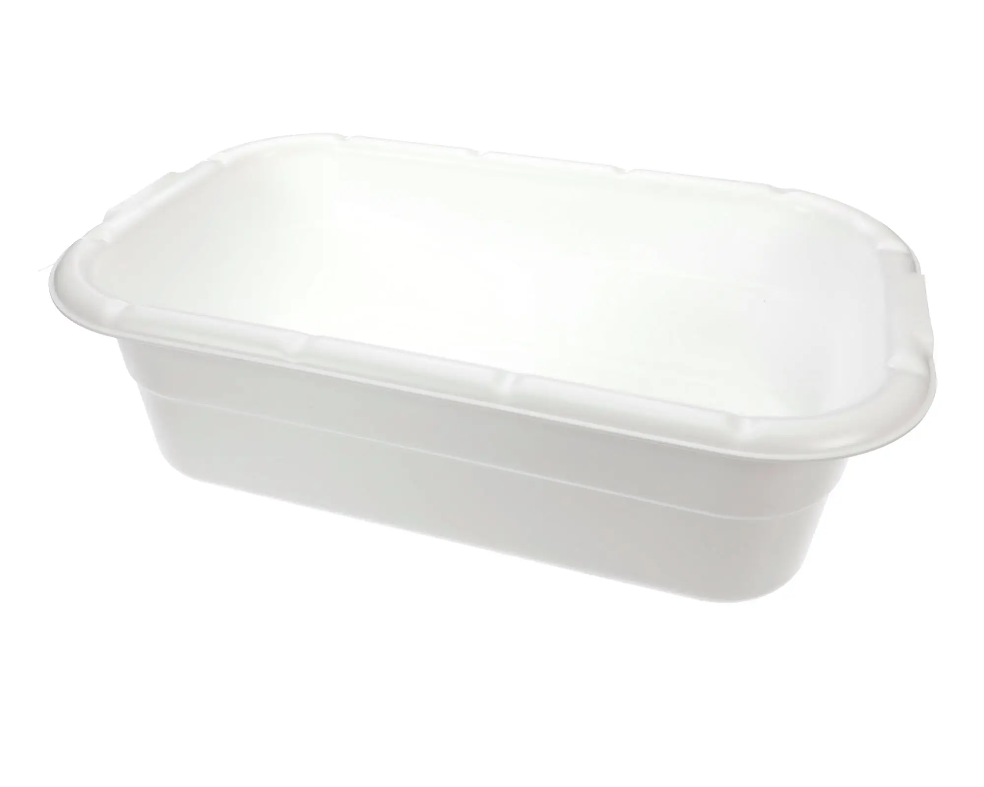 Ayr King B302 White Plastic Lug with Hole 7.75" Deep