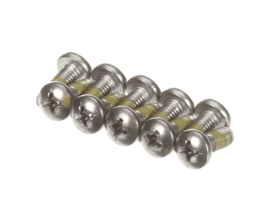 Henny Penny SC01-245 Screw with Thread Lock, Phillips Pan Head, 10-32 x 1/2" Pack of 10, HPSSC01-245